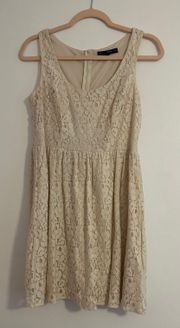 Off White Lace Dress