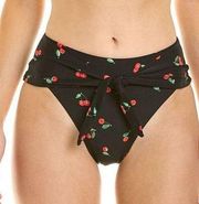 Weworewhat Riviera Cherries Bikini Bottom