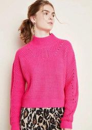 Anthropologie  mock neck sweater