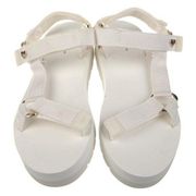 Stoney Clover Lane White Summer Sandals Size 6