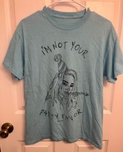 ‘I’m Not Your Party Favor’ Short Sleeve Women’s size Medium Top