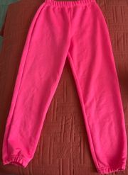 Pretty Little Thing Barbie Pink Sweatpants