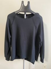 Distressed Crew Neck Sweatshirt