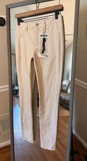 Treasury Vegan Leather Skinny Size 3 NWT