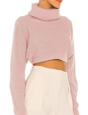 NWT Revolve L’Academie Maven Cropped Sweater in Mauve Size Medium