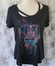 William Rast destructed tee size small