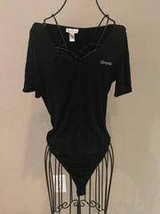 Black Short Sleeve ‘Obsessed’ Bodysuit