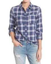 Plaid Woman’s Shirt Size Medium