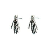 Hot Topic Retro Skeleton Skull Claw Earrings