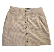 corduroy Mini Skirt