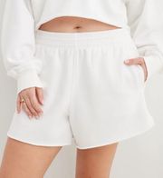 White Sweat Shorts