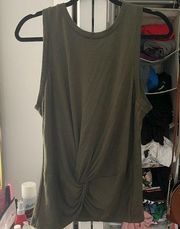 GAP Tank top with knot bottom
