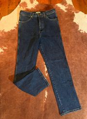 Wild West high Rise Straight Jeans