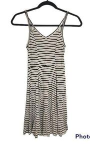 MUDD Black/White Striped Sundress Size XS