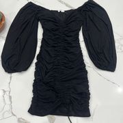 Black mini dress size small
