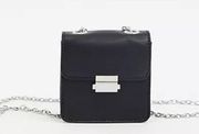 WHO What Wear Balia cross body bag with chain strap in black