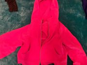 sonic pink scuba hoodie full zip