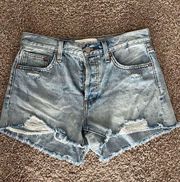 Aritizia Denim Forum Shorts