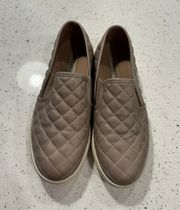 Steve Madden Taupe Slip-ons