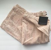 NWT Marc New York blush barbiecore velvet lounge ankle pants, size medium