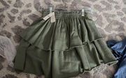 Olive Green Skirt