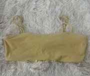 PacSun Yellow Bikini Top