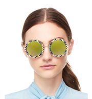 💕ALICE + OLIVIA💕 Beverly Sunglasses Holiday Checkers NWT