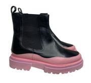 Seychelles Savor the Moment Chelsea Boot Black Pink 9