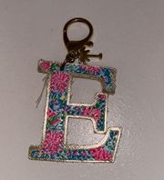 Lily Pulitzer E Key Chain 