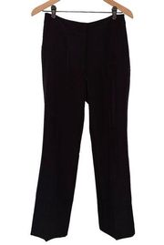 Adrianna Papell Black Business Casual Pants Straight Leg Office Career Interview