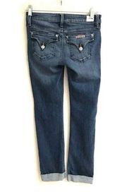 Hudson Bacara Straight Flood Cuffed denim jeans 24