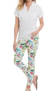 Tommy Bahama Floral Tropics Skinny Ankle Jeans Pants Size 32 waist