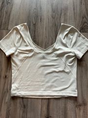 Lululemon White/ Cream Shirt