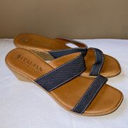 Italian Shoemakers Wedge Sandals