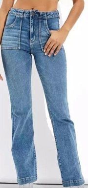 AE Ne(x)t Level Super High-Waisted Flare Jean