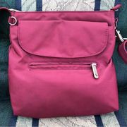 Travelon Anti-Theft Maroon Bag Purse