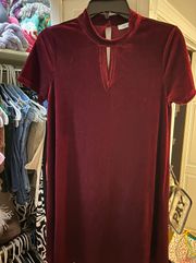 Maroon Dress 