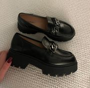 Limelight Chunky Black Loafers