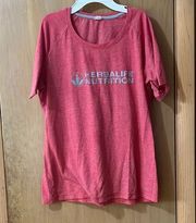 GUC Herbalife Sport-Tek pink t-shirt