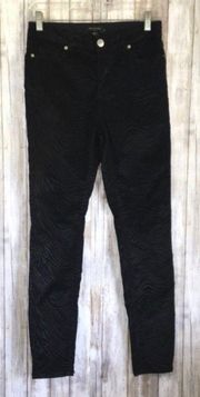 Black Tiger Skinny Pants