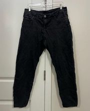 Kut from the Kloth Black Cropped Jeans Size 14 US