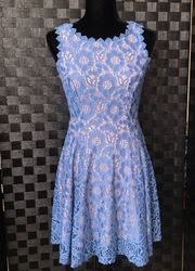 City Studio Blue Mini Dress