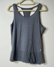 Apana Grey Athletic Tank Medium