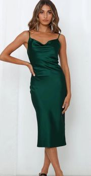 Midi Dress Emerald