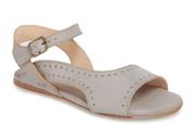 Bed|Stu Auburn d’Orsay Sandal Leather Studded NEW