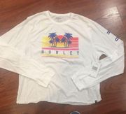 Hurley TROPICANA PRF LS T-shirt Color White