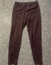 Simply Vera Vera Wang Brown Leggings L