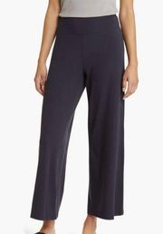 Eileen Fisher High Rise Straight Leg Pant, Nocturne, Medium