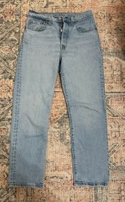 501 Original Cropped Jeans