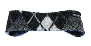 Women's Kerrits gray plaid fleece headband